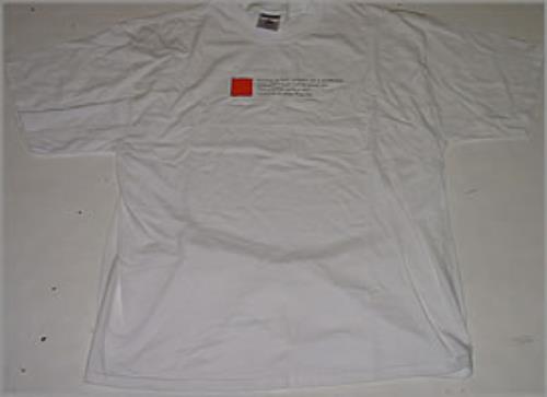 Radiohead Hail To The Thief - red square - XL US Promo t